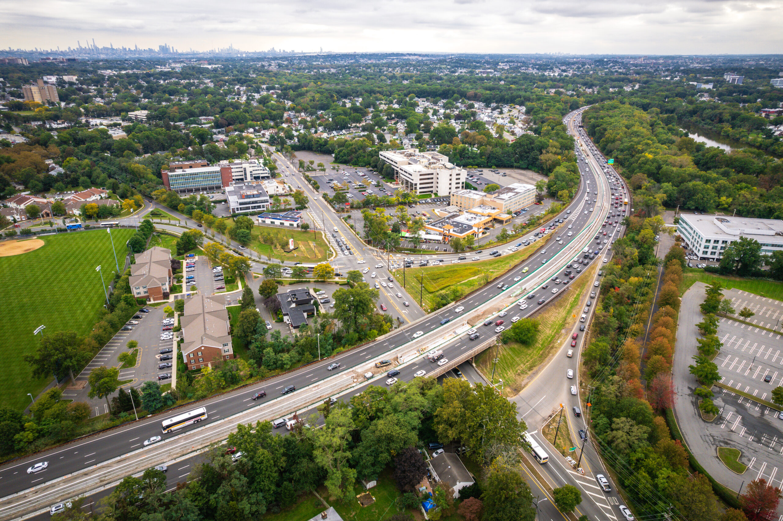 Aerial Drone of Paramus New Jersey